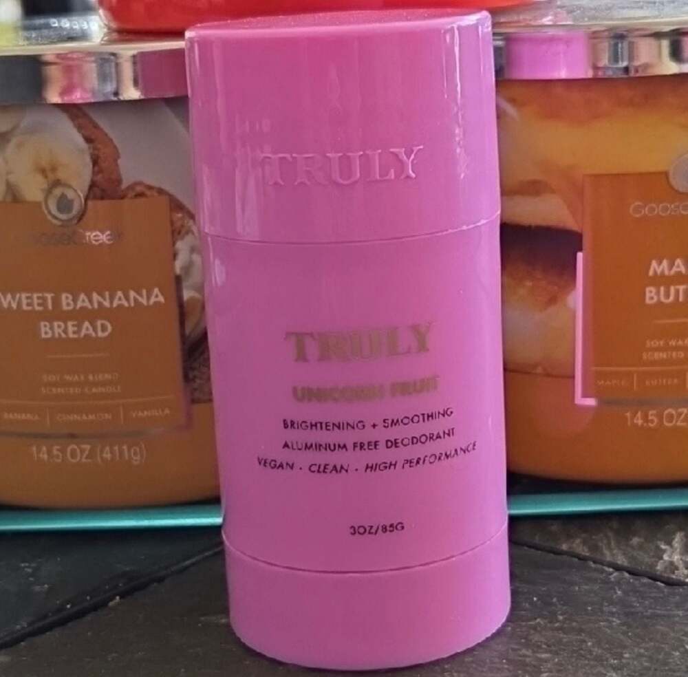 Truly Unicorn Fruit Brightening + Smoothing Aluminum Free Deodorant 3oz